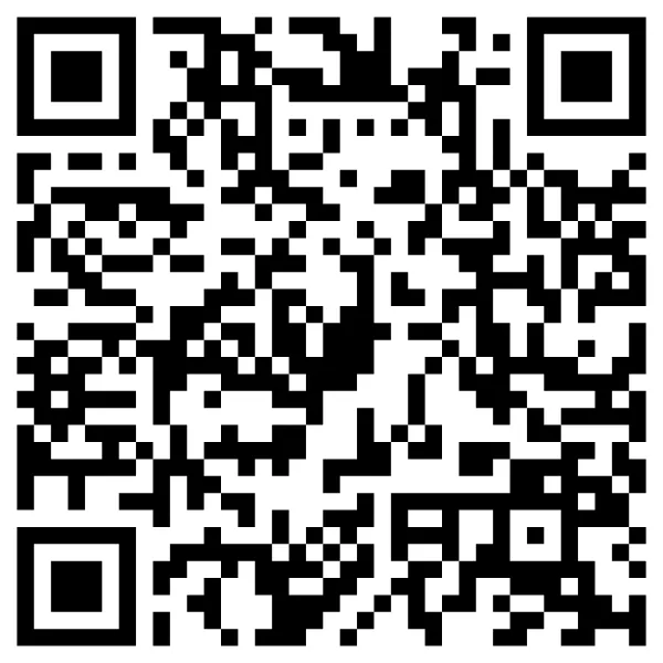 Black and white QR code pattern
