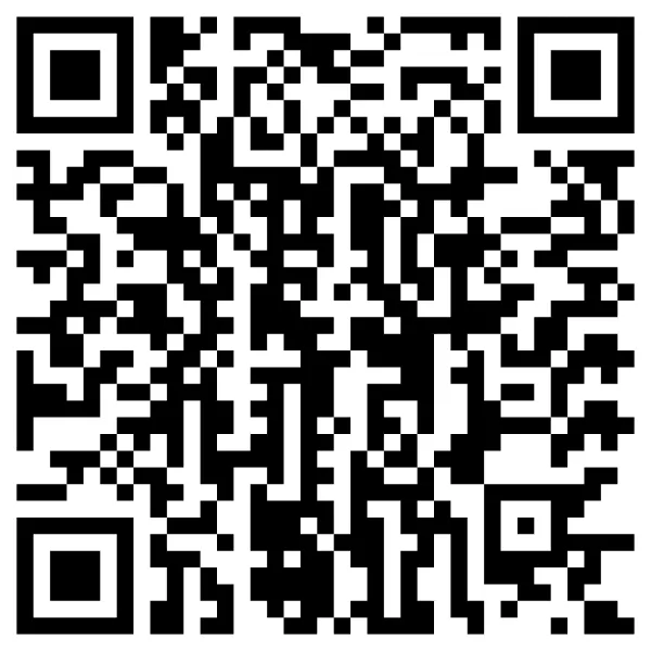 Black and white QR code pattern