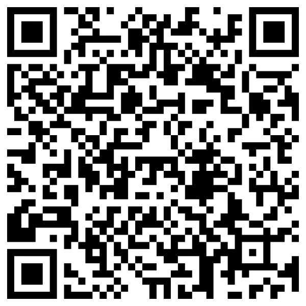 Black and white QR code