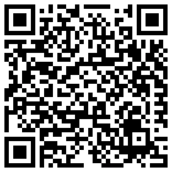 Black and white QR code pattern