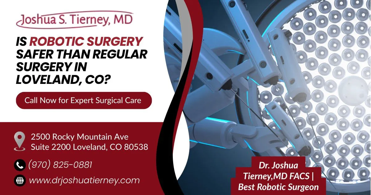 Robotic surgery system in operating room