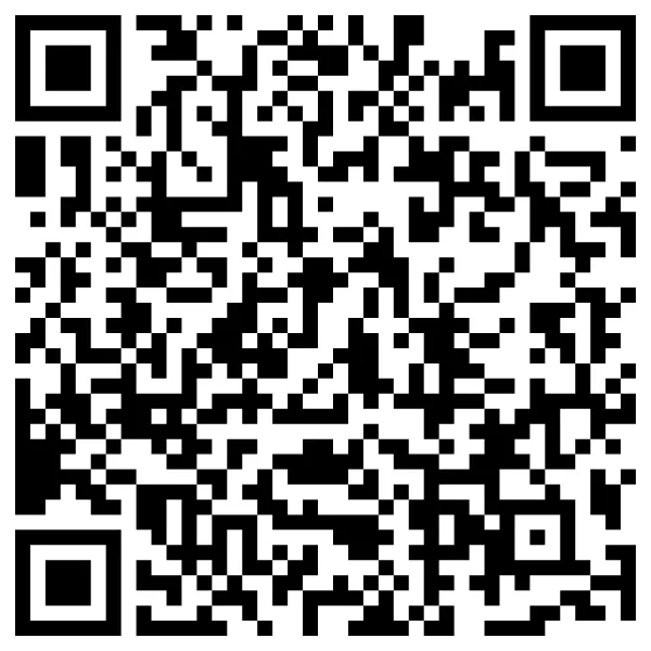 Black and white QR code pattern