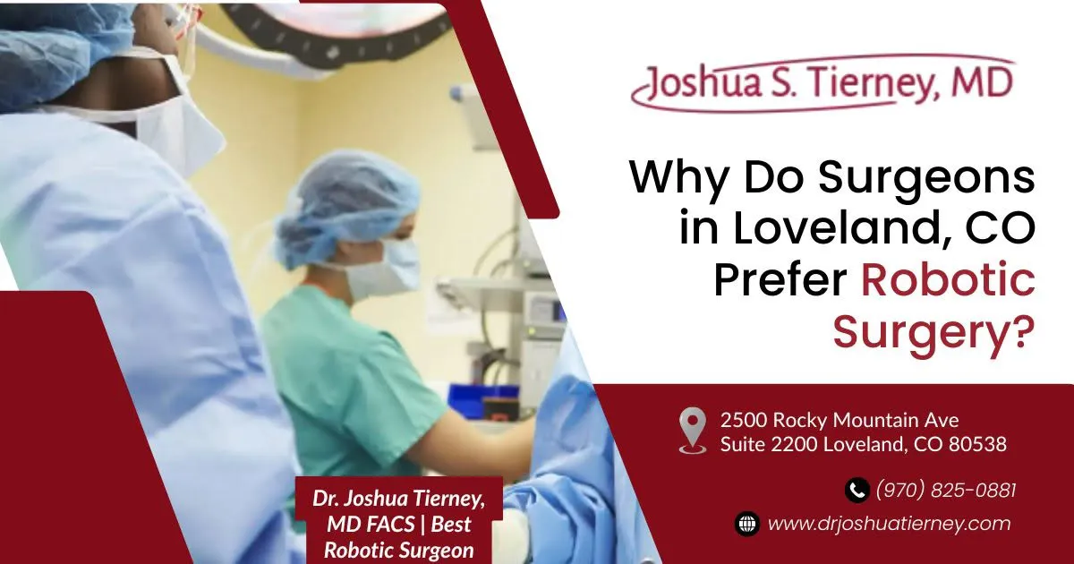 Surgeons performing robotic surgery in operating room